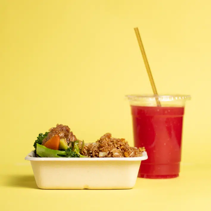 Renovapack - contenedor biodegradable con comida