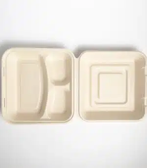 Renovapack - Contenedor 9x9x3 c 3 divisiones abierto cenital