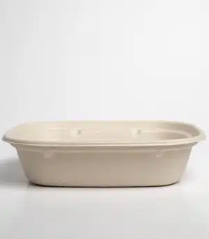 Contenedor Biodegradable Lunch-box 9x7x2