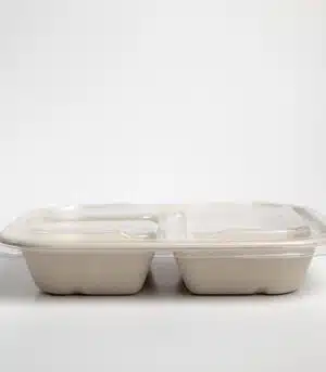 Tapa Transparente Lunch-box 10x7 c/3div