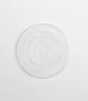 Tapa plana biodegradable vasos 10/20 oz