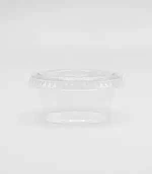 Renovapack - copa souffle 2 oz PLA con tapa