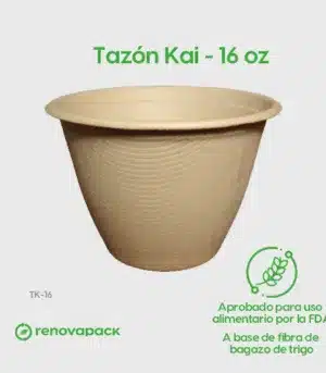 Alternative view of Tazón Kai 16oz