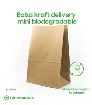 Alternative view of Bolsas para Delivery Mini Biodegradable - Renovapack