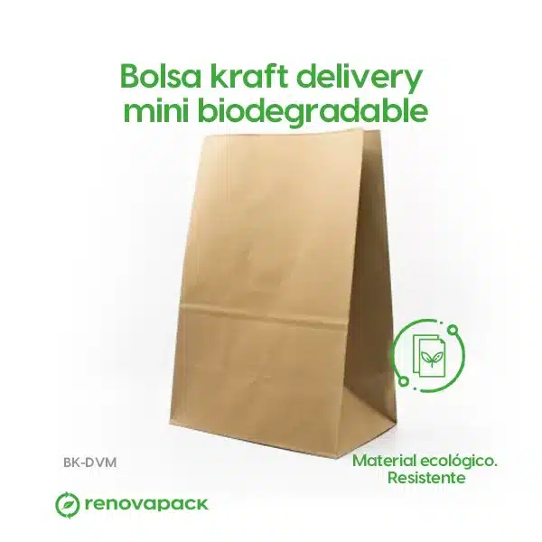 Bolsas para Delivery Mini Biodegradable - Renovapack - Imagen 2