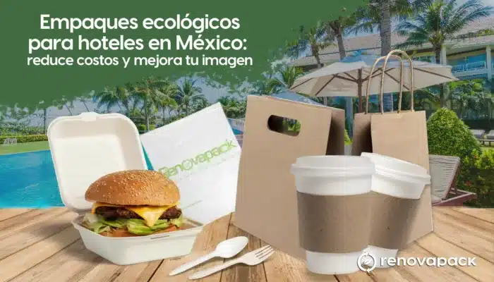 Empaques ecológicos para hoteles en México: reduce costos y mejora tu imagen