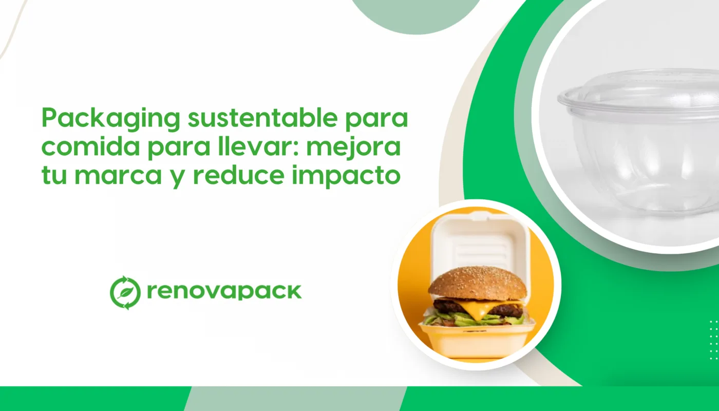 Packaging Sustentable para comida para llevar | Empaques biodegradables