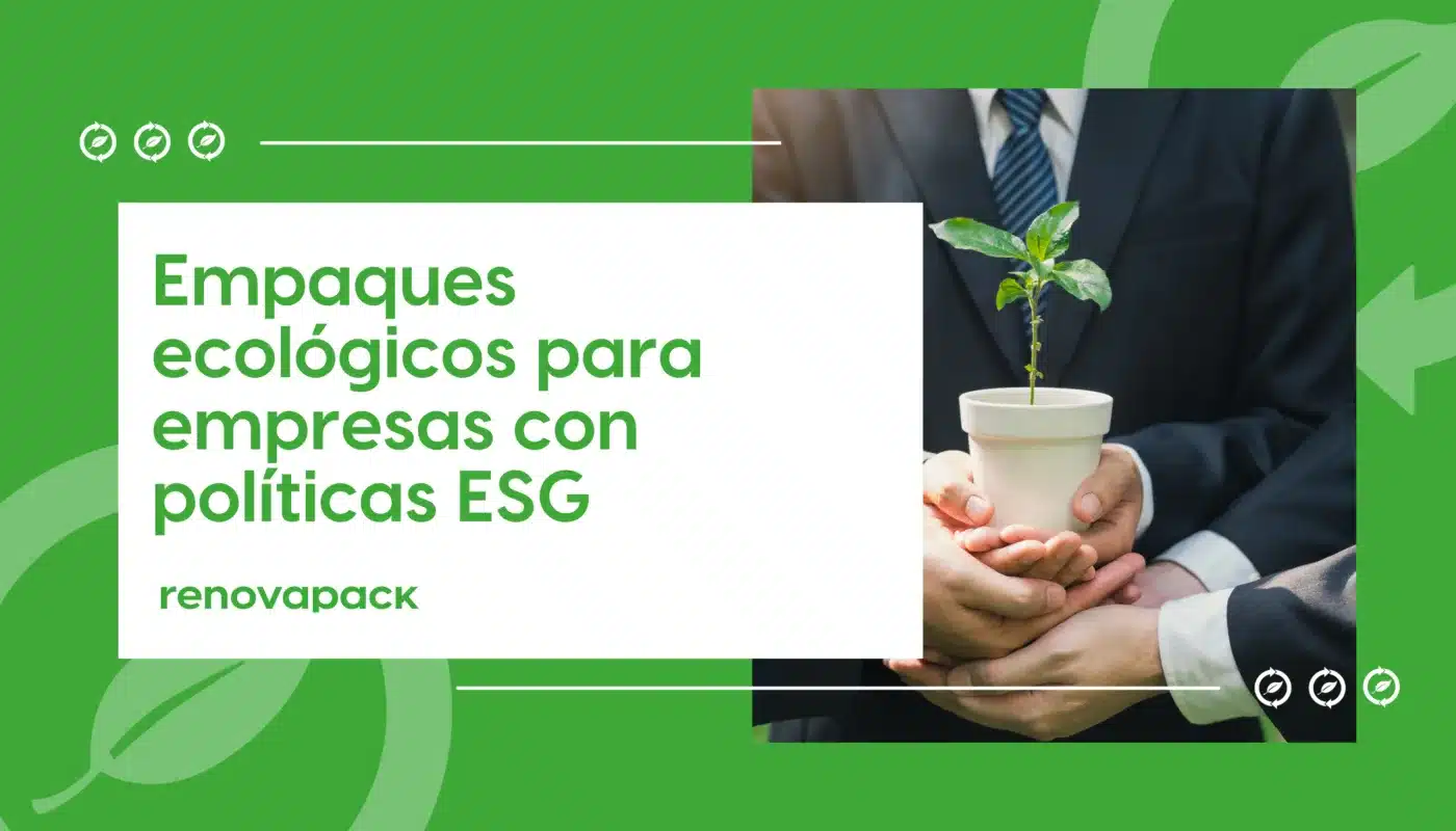 Empaques ecológicos para empresas con políticas ESG