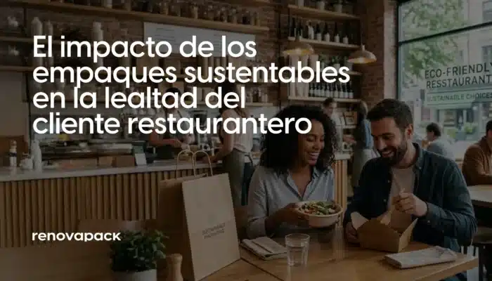 empaques sustentables cliente restaurantero