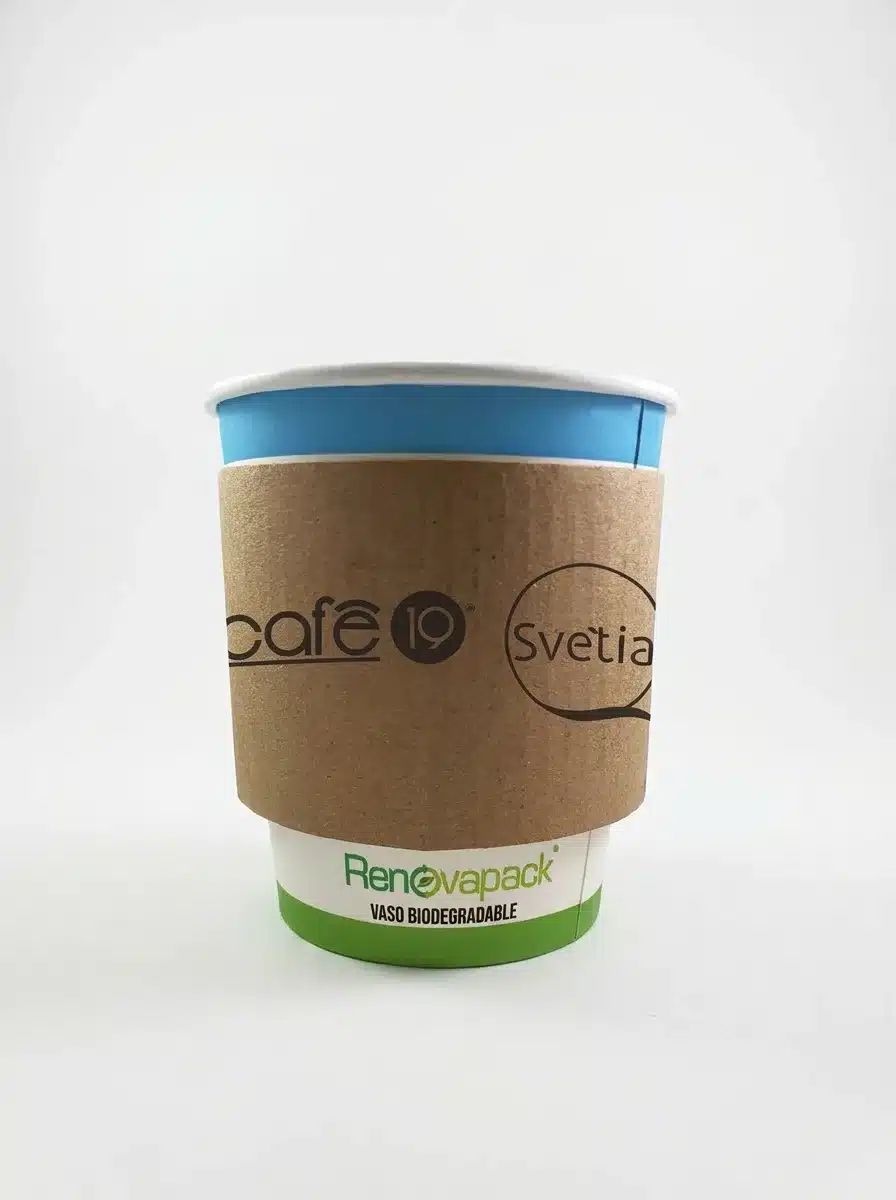vasos biodegradables para aerolíneas
