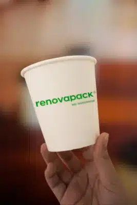 vasos con logo para cafeterías